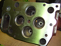 Ремонт головок блока цилиндров (ГБЦ) газопоршневых двигателей